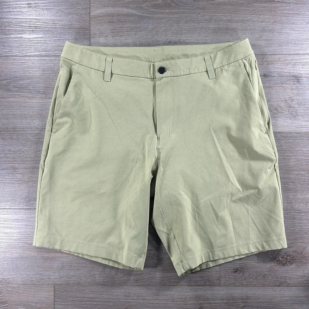 Lululemon Mens 33 Commission Classic‎ Fit Melon Dew 9